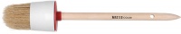 Кисть круглая 25 мм деревянная ручка /30-0401