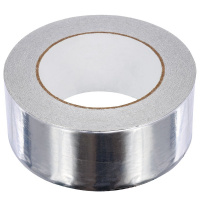 Алюминиевая клейкая лента для термоизоляции 48мм х 50м/03566