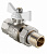 Кран шаровой VALTEC BASE-ГОСТ с полусгоном вн.-нар. белая рукоятка 3/4" VT.227S.NW.05